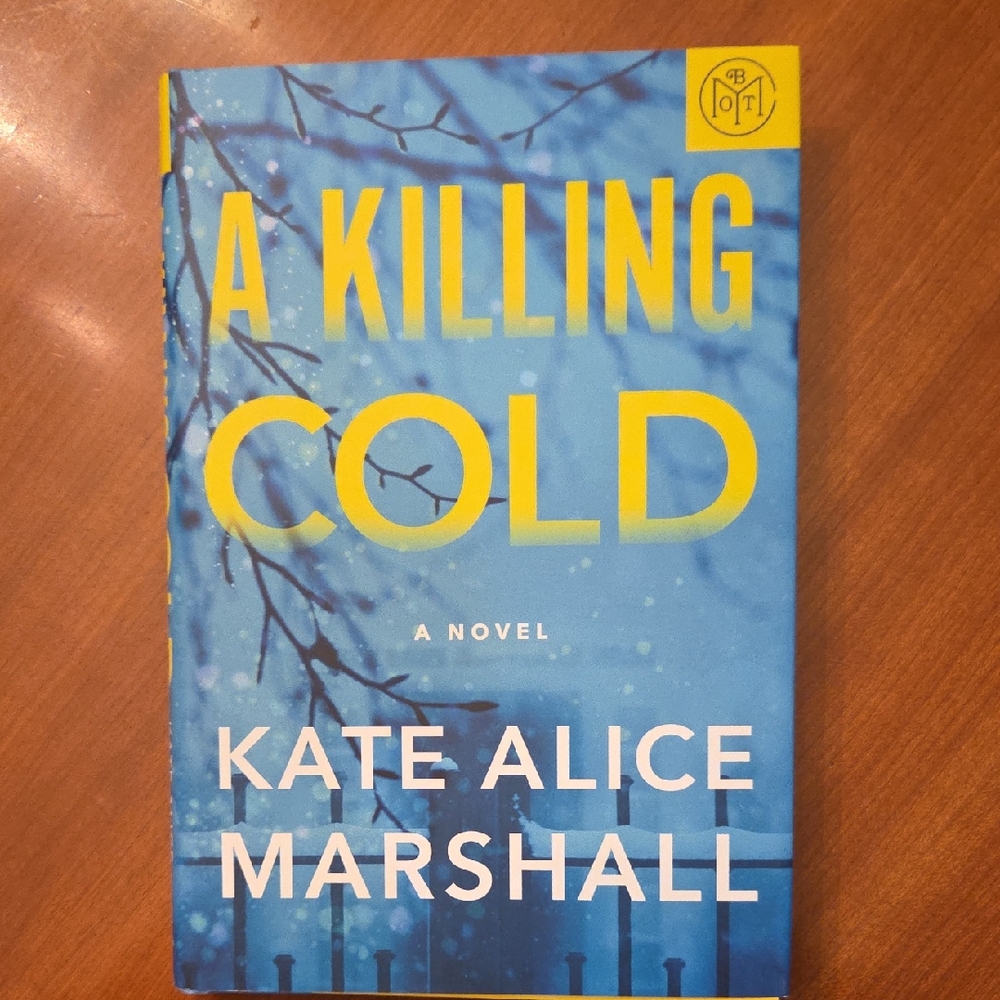 A Killing Cold by Kate Alice Marshall - Blue Cover